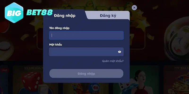 bigbet88 dang nhap Hướng dẫn đăng nhập Bigbet88