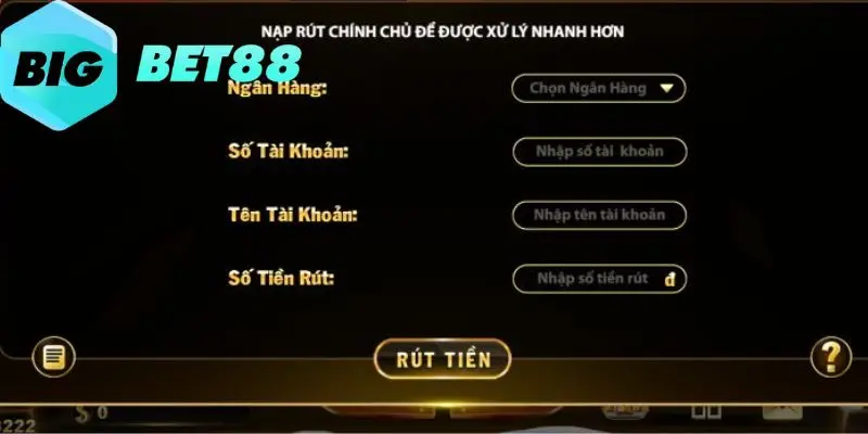 huong dan rut tien tai bigbet88 qua tai khoan ngan hang Hướng dẫn rút tiền tại Bigbet88 qua tài khoản ngân hàng