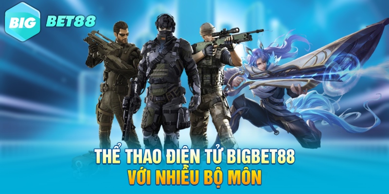 the thao dien tu bigbet88 voi nhieu bo mon Thể thao điện tử Bigbet88 với nhiều bộ môn