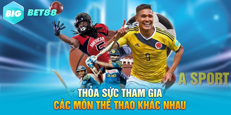 thoa suc tham gia cac mon the thao khac nhau Thỏa sức tham gia các môn thể thao khác nhau